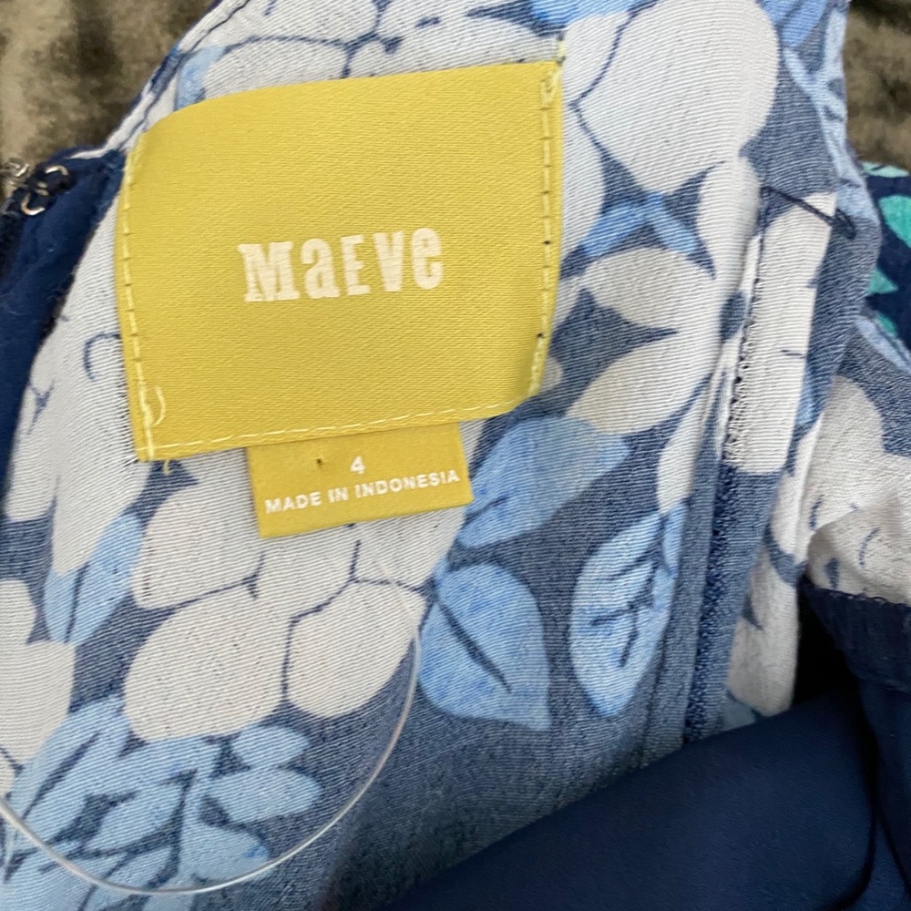 Maeve Patchwork Mini Dress From Anthropologie - image 2